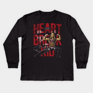 Shawn Michaels Heartbreak Kid Kids Long Sleeve T-Shirt